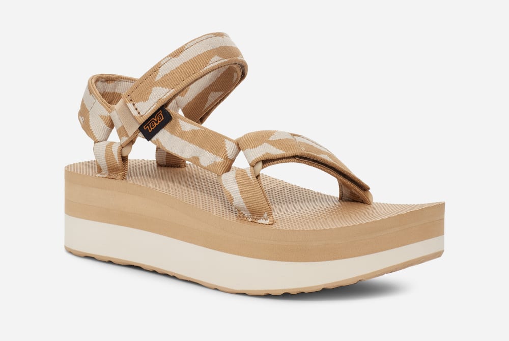 Teva Flatform Universal Platåsandaler Dame Brune | Norge-0478