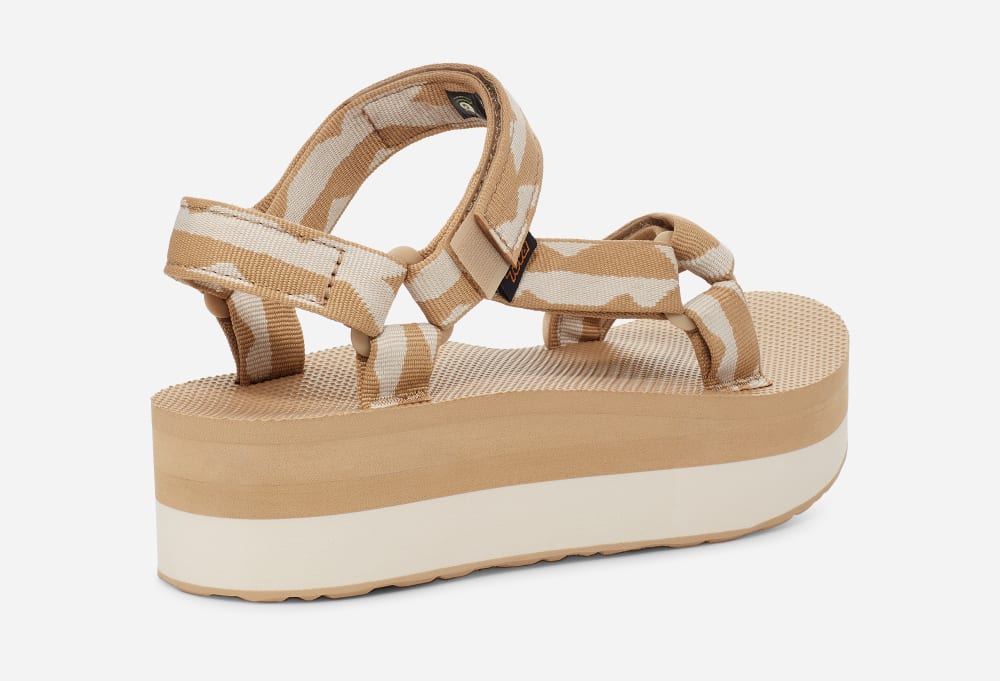 Teva Flatform Universal Platåsandaler Dame Brune | Norge-0478