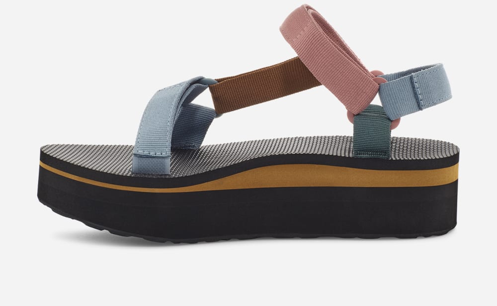 Teva Flatform Universal Platåsandaler Dame Lyse Multicolor | Norge-3049