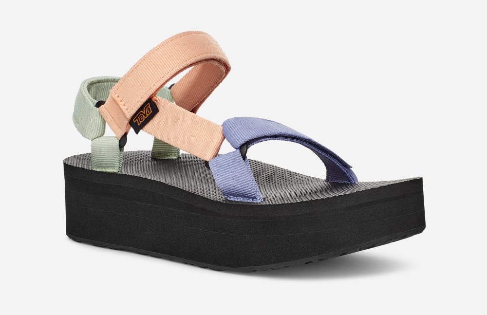 Teva Flatform Universal Platåsandaler Dame Multicolor | Norge-3219