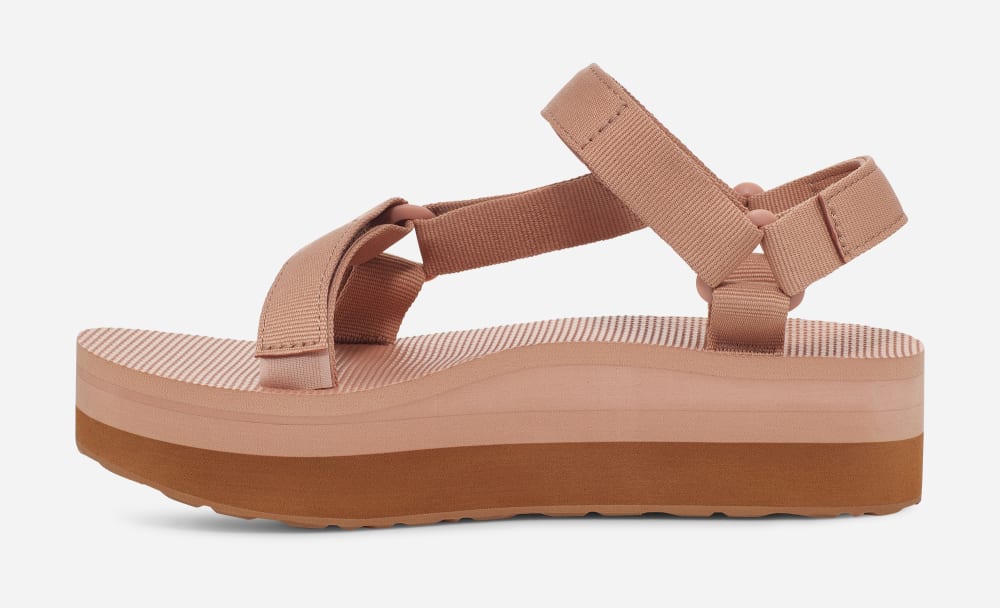 Teva Flatform Universal Platåsandaler Dame Brune | Norge-7548