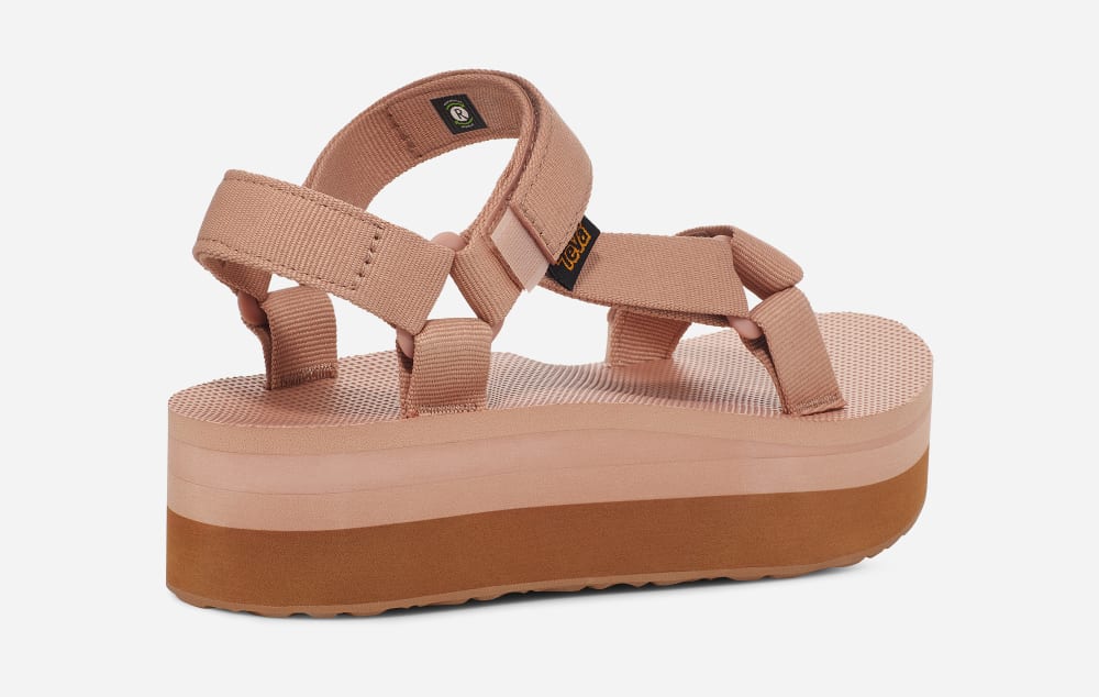 Teva Flatform Universal Platåsandaler Dame Brune | Norge-7548