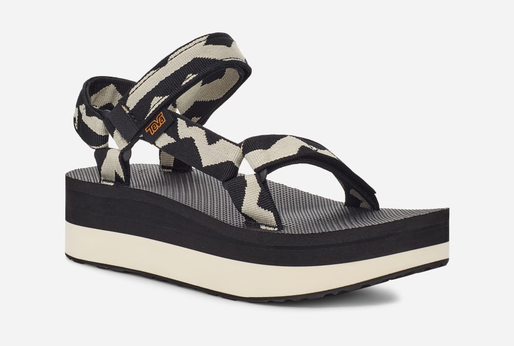 Teva Flatform Universal Platåsandaler Herre Svarte | Norge-7281