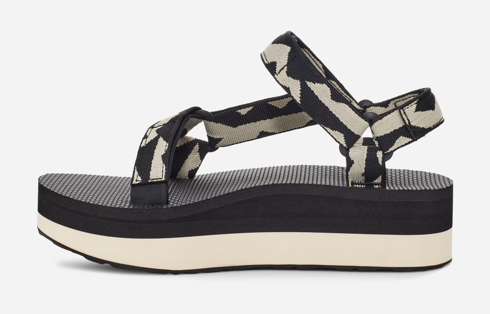 Teva Flatform Universal Platåsandaler Herre Svarte | Norge-7281