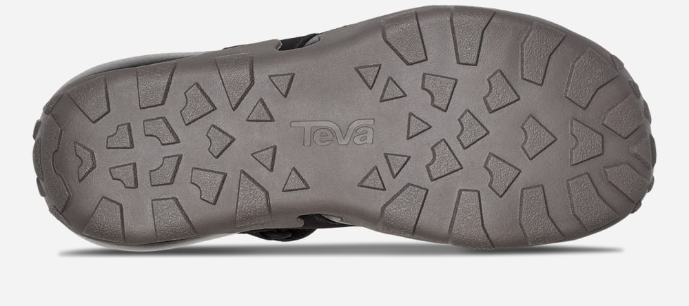 Teva Flintwood Tursandaler Herre Svarte | Norge-5209