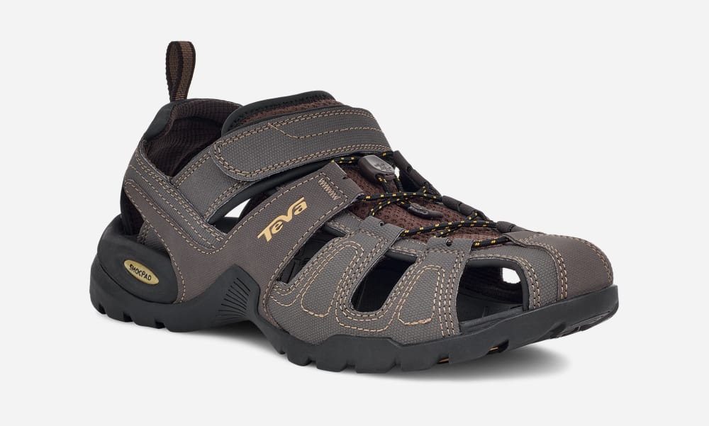 Teva Forebay Tursandaler Herre Kaffe | Norge-2506