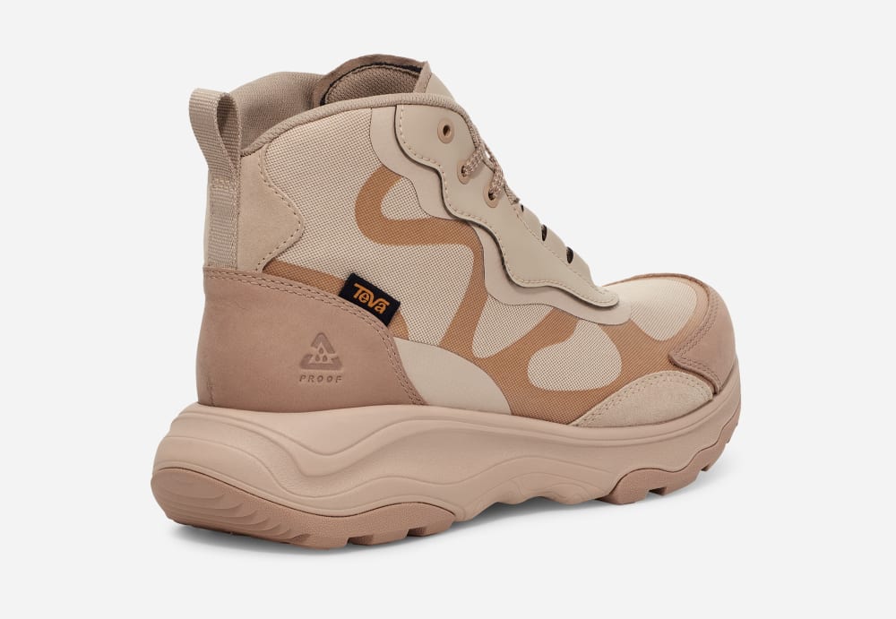 Teva Geotrecca Mid Fjellstøvler Dame Beige | Norge-2498