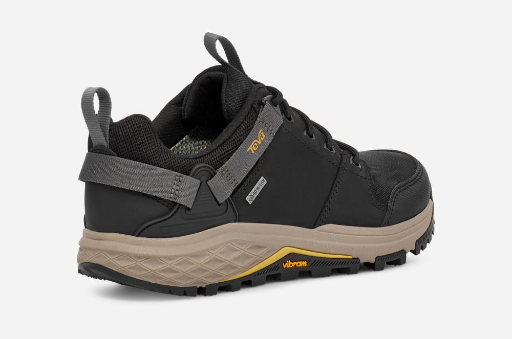 Teva Grandview GTX Low Fjellstøvler Dame Svarte Grå | Norge-0379