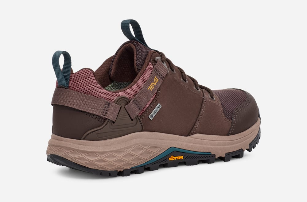 Teva Grandview GTX Low Fjellstøvler Dame Dyp Brune | Norge-7103