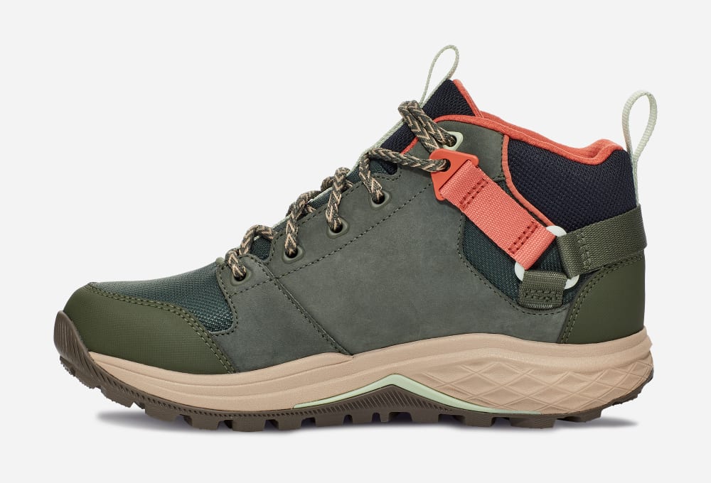 Teva Grandview Gore-Tex Fjellstøvler Dame Khaki | Norge-1738