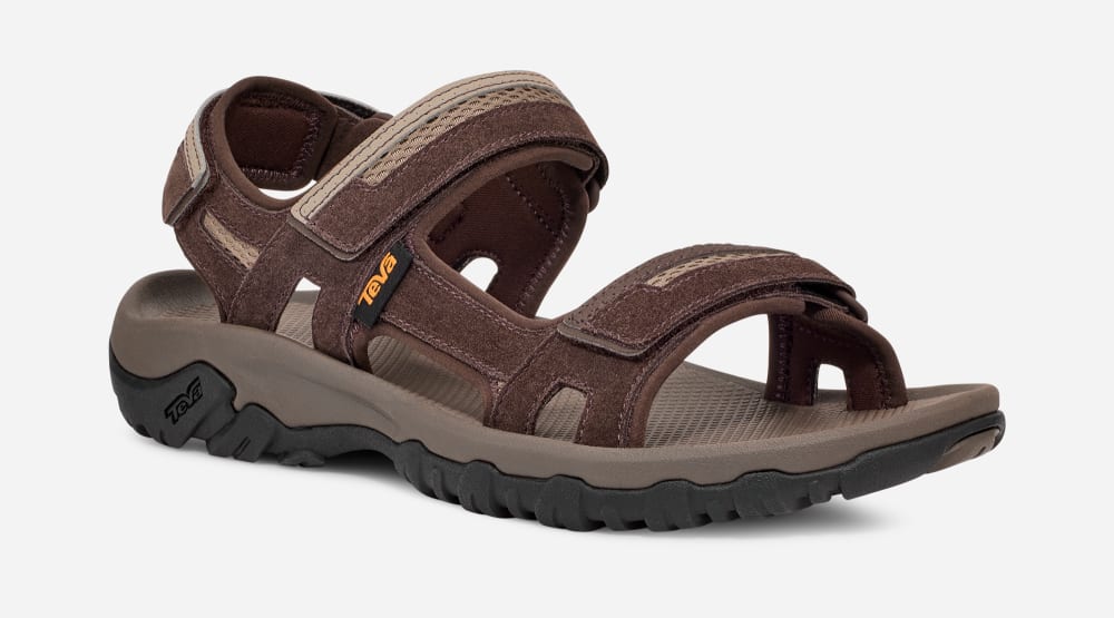 Teva Hudson Sandaler Herre Brune | Norge-0237