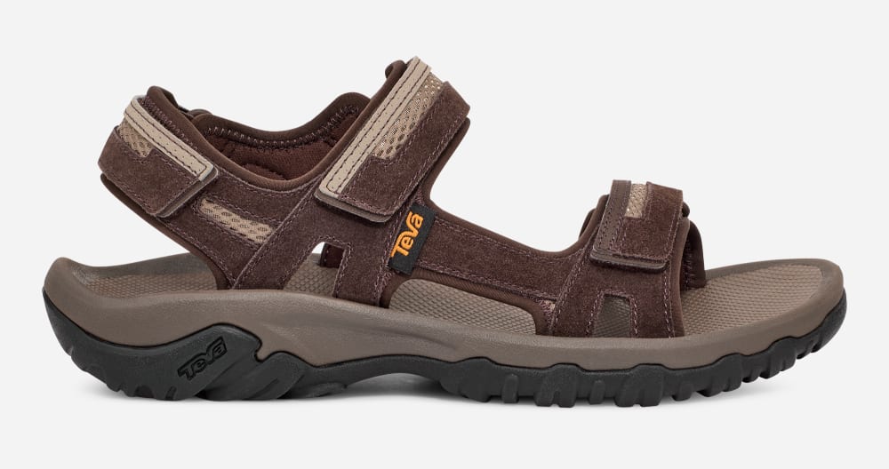 Teva Hudson Sandaler Herre Brune | Norge-0237