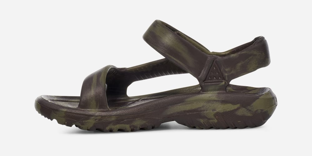 Teva Hurricane Drift Huemix Sandaler Barn Olivengrønne | Norge-6149