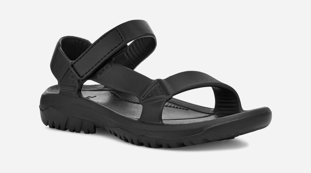 Teva Hurricane Drift Sandaler Dame Svarte Svarte | Norge-4816