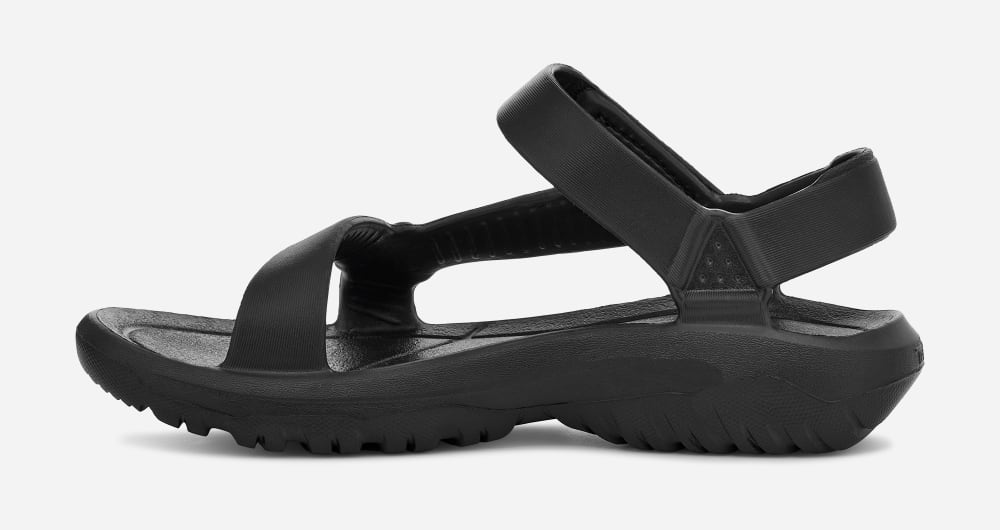 Teva Hurricane Drift Sandaler Dame Svarte Svarte | Norge-4816