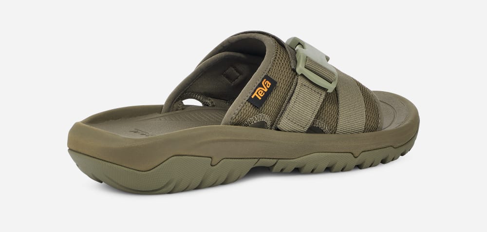 Teva Hurricane Verge Badesandaler Dame Olivengrønne | Norge-3240