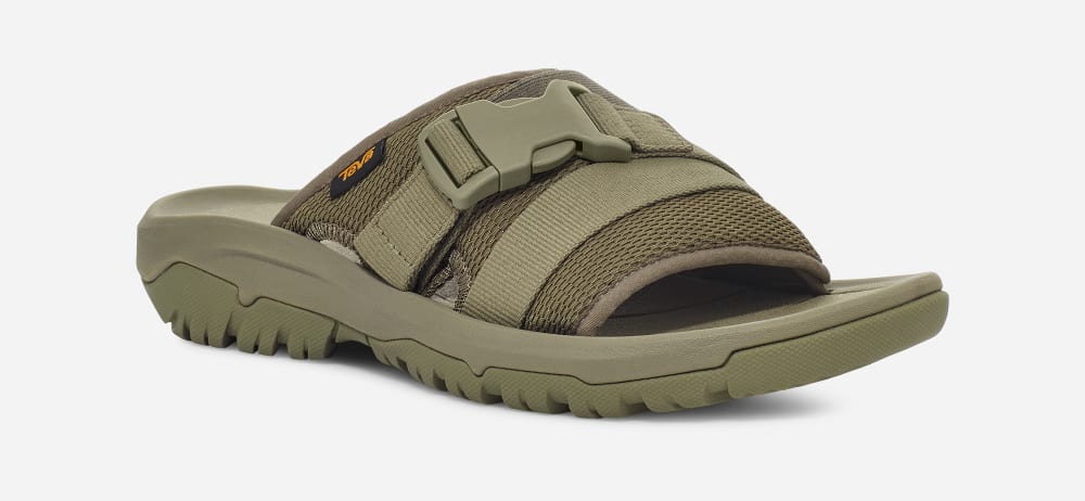 Teva Hurricane Verge Badesandaler Dame Olivengrønne | Norge-6485