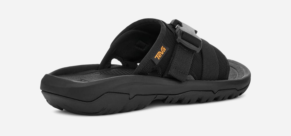 Teva Hurricane Verge Badesandaler Dame Svarte | Norge-5902