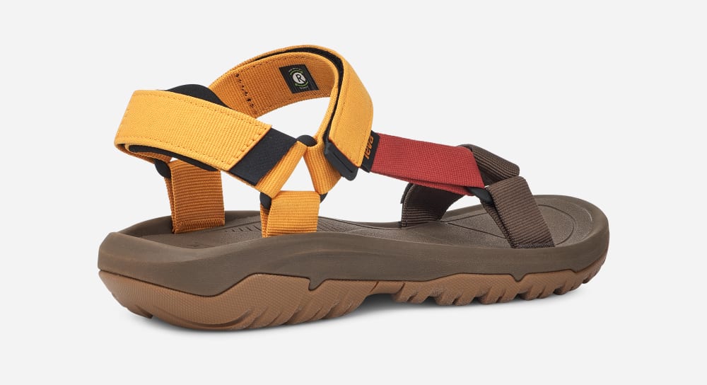 Teva Hurricane XLT2 Tursandaler Dame Gull Oransje Multicolor | Norge-0261