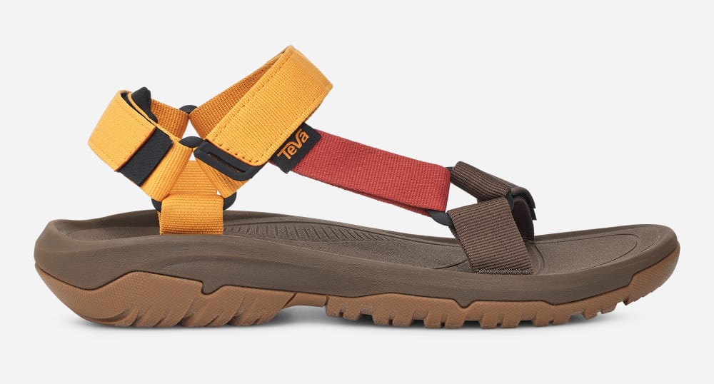 Teva Hurricane XLT2 Tursandaler Dame Gull Oransje Multicolor | Norge-0261