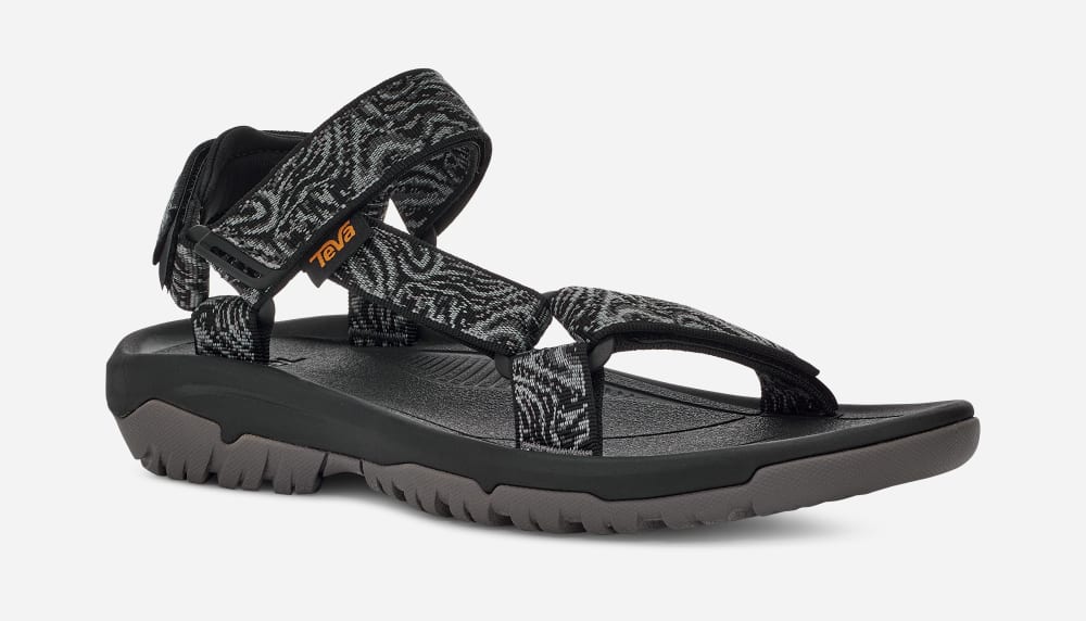 Teva Hurricane XLT2 Tursandaler Dame Oransje Mørke Grå | Norge-3248