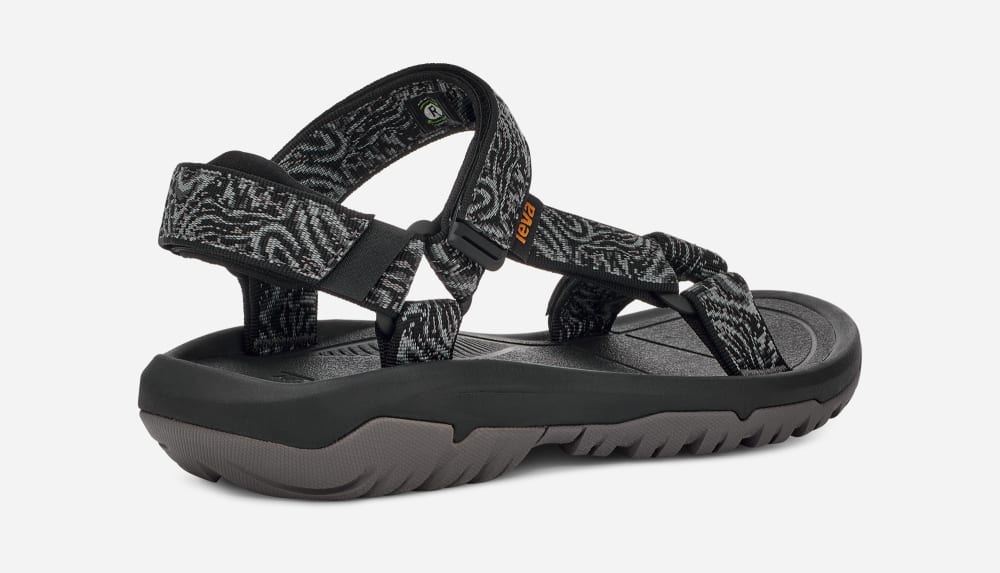 Teva Hurricane XLT2 Tursandaler Dame Oransje Mørke Grå | Norge-3248