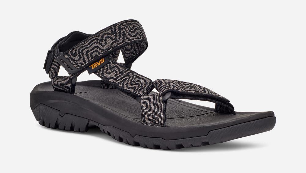 Teva Hurricane XLT2 Tursandaler Dame Rød Svarte Grå | Norge-8379