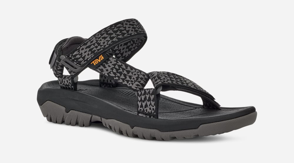 Teva Hurricane XLT2 Tursandaler Dame Svarte Grå | Norge-4197