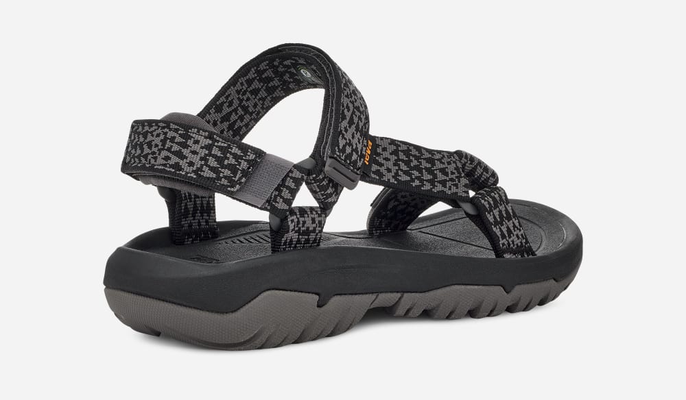 Teva Hurricane XLT2 Tursandaler Dame Svarte Grå | Norge-4197