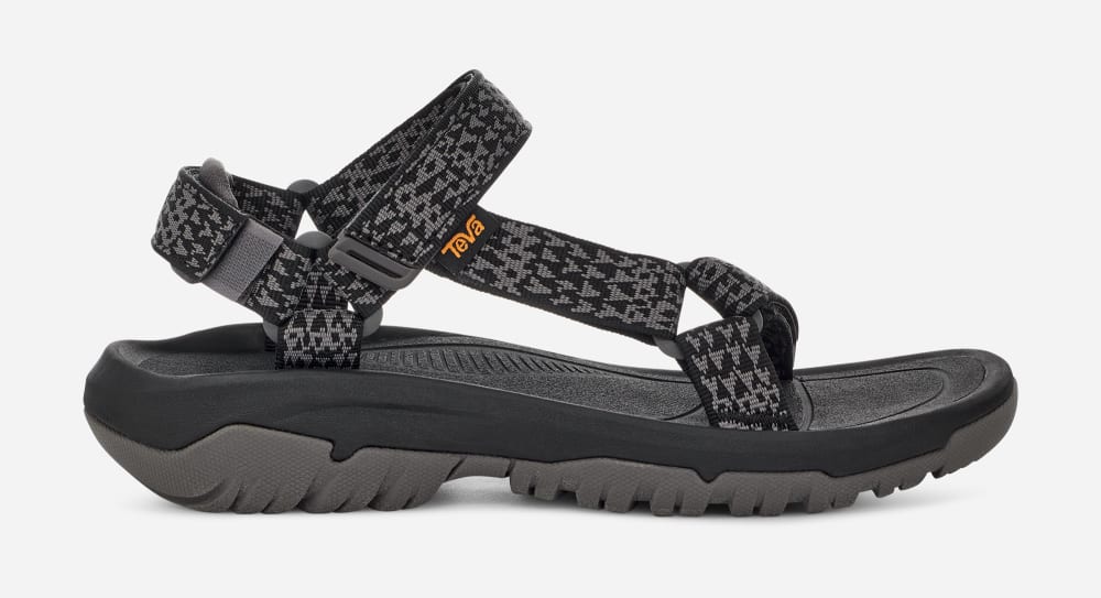 Teva Hurricane XLT2 Tursandaler Dame Svarte Grå | Norge-4197