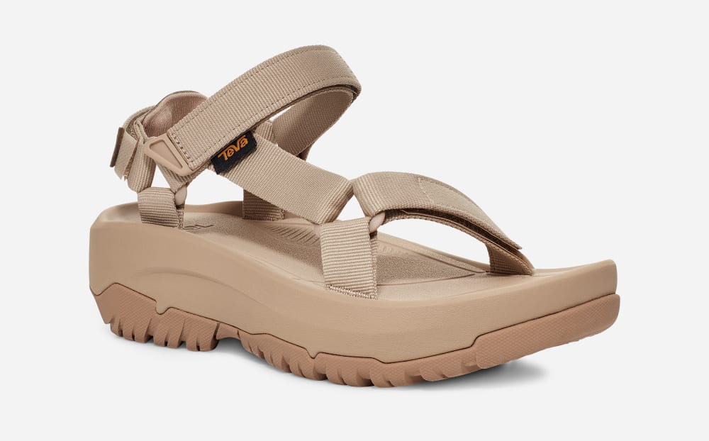 Teva Hurricane Xlt2 Ampsole Platåsandaler Dame Beige | Norge-7052