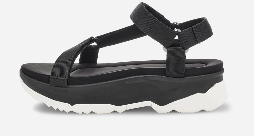 Teva Jadito Universal Platåsandaler Dame Svarte | Norge-1594