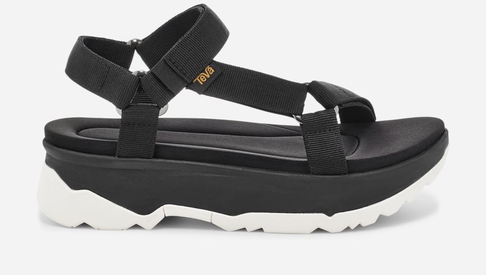 Teva Jadito Universal Platåsandaler Dame Svarte | Norge-1594