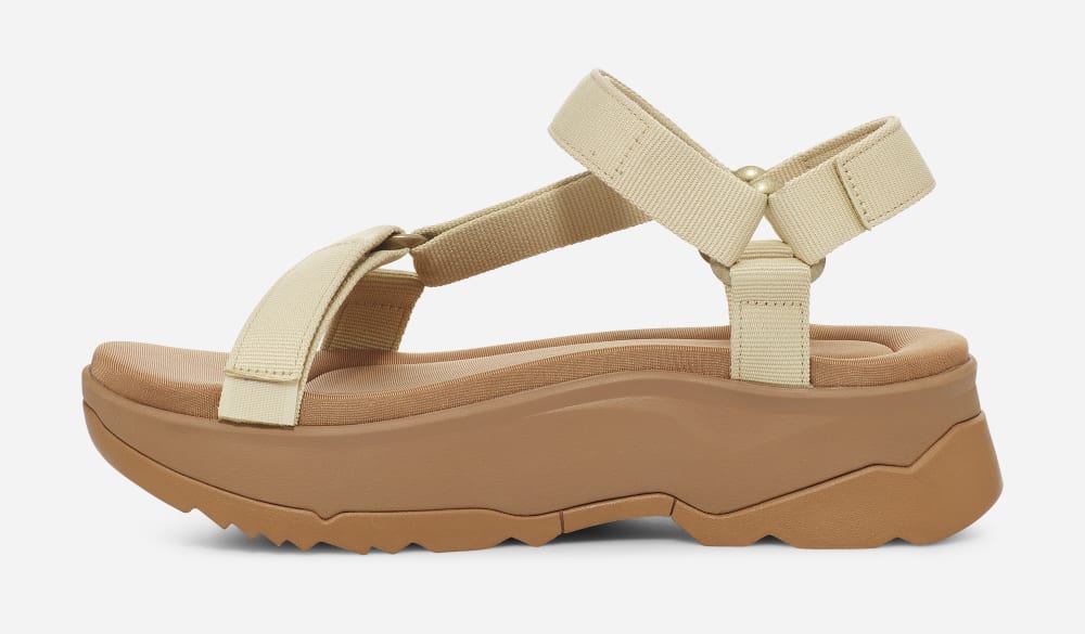 Teva Jadito Universal Platåsandaler Dame Beige | Norge-9352