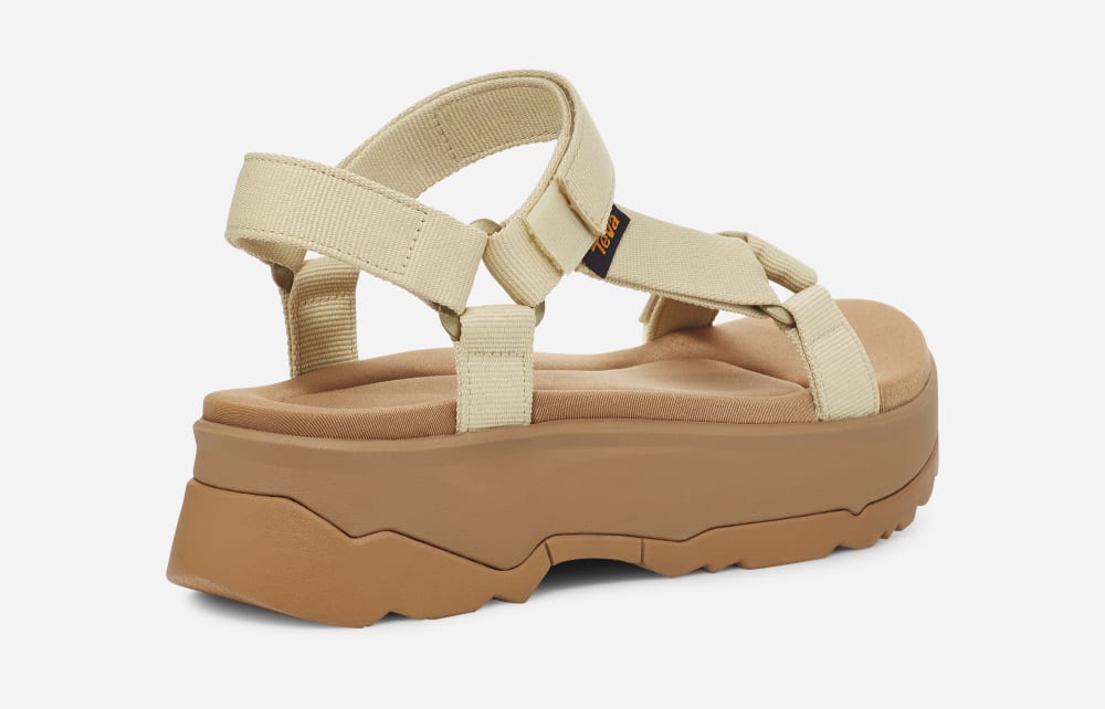 Teva Jadito Universal Platåsandaler Dame Beige | Norge-9352