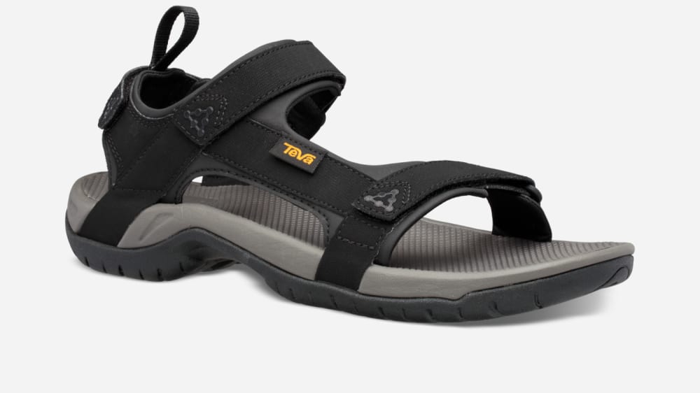 Teva Meacham Tursandaler Herre Svarte | Norge-6058