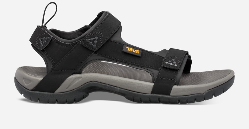 Teva Meacham Tursandaler Herre Svarte | Norge-6058