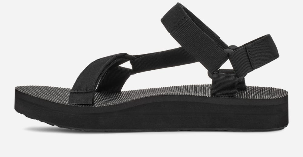 Teva Mid Universal Platåsandaler Herre Svarte | Norge-4162