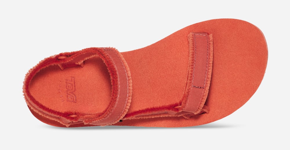 Teva Midform Universal Canvas Platåsandaler Herre Oransje | Norge-1527