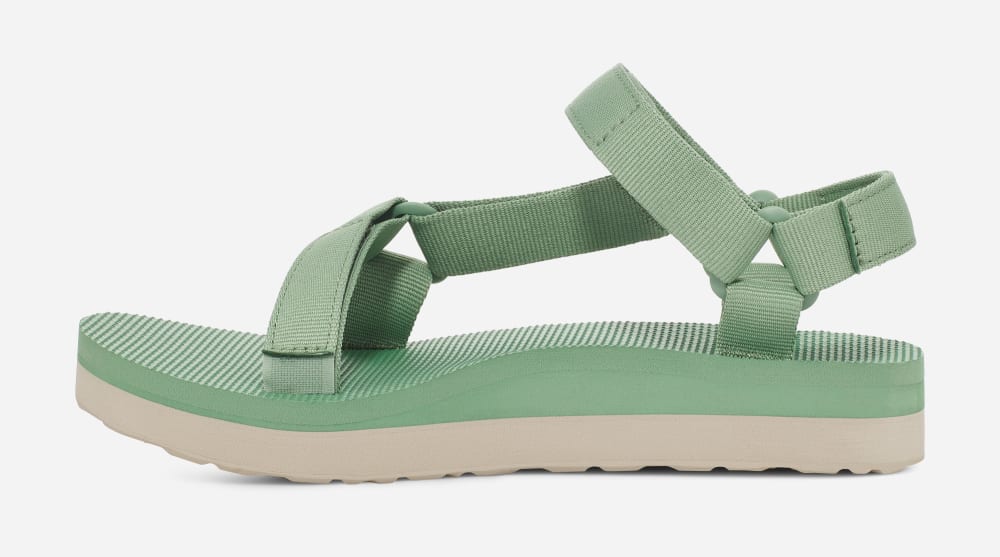 Teva Midform Universal Platåsandaler Dame Grønn | Norge-0978