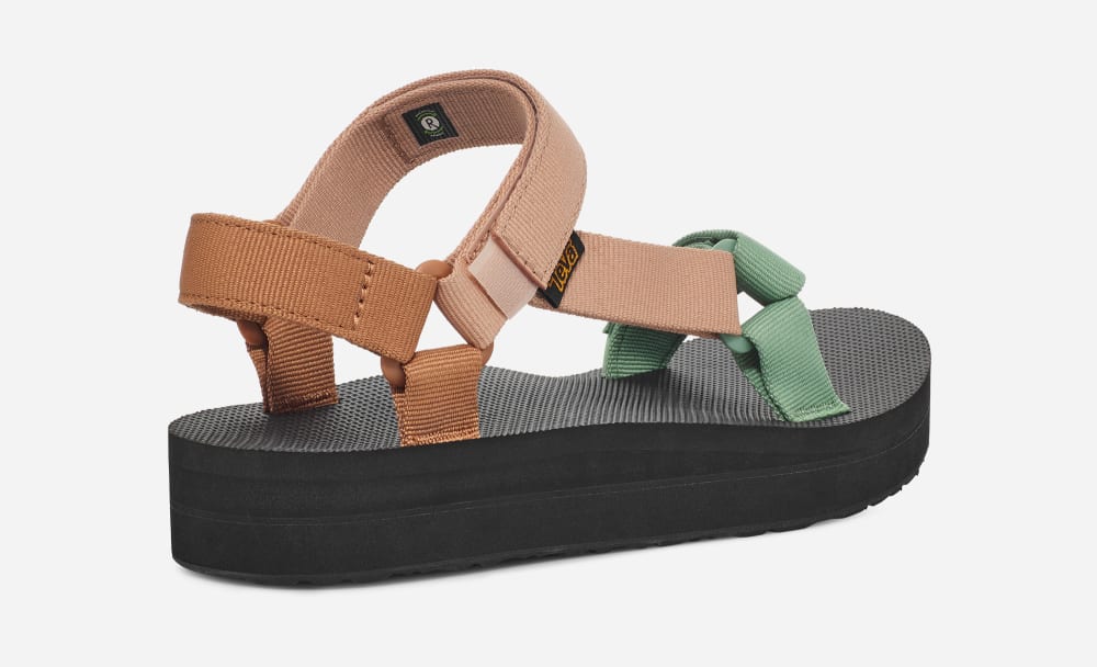 Teva Midform Universal Platåsandaler Dame Multicolor | Norge-1802