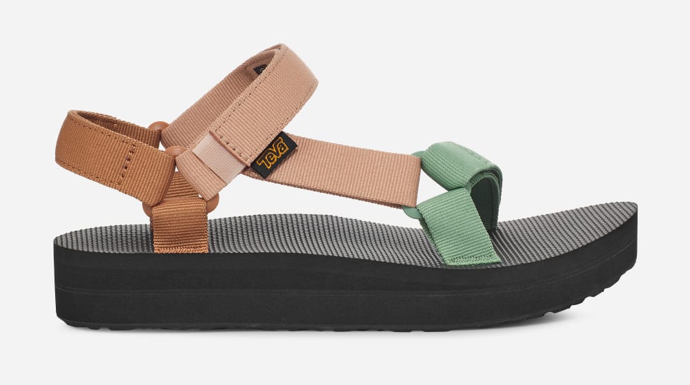 Teva Midform Universal Platåsandaler Dame Multicolor | Norge-1802