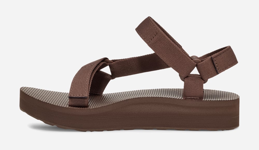 Teva Midform Universal Platåsandaler Dame Brune | Norge-9078