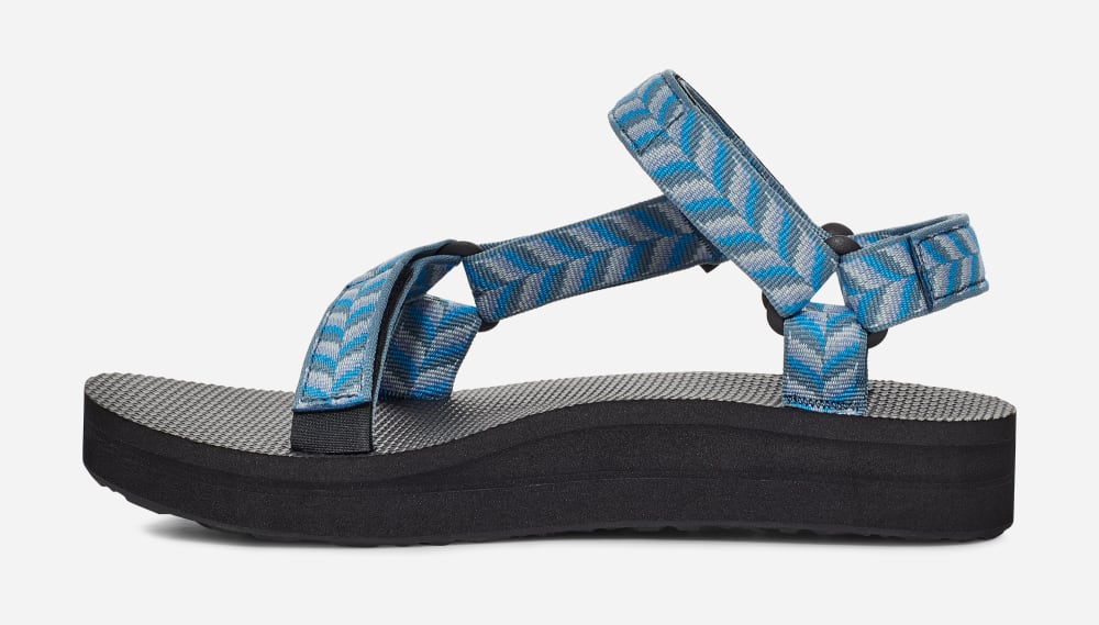 Teva Midform Universal Sandaler Dame Blå | Norge-3148