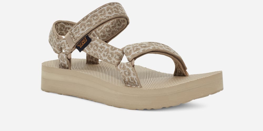 Teva Midform Universal Sandaler Dame Brune | Norge-4279