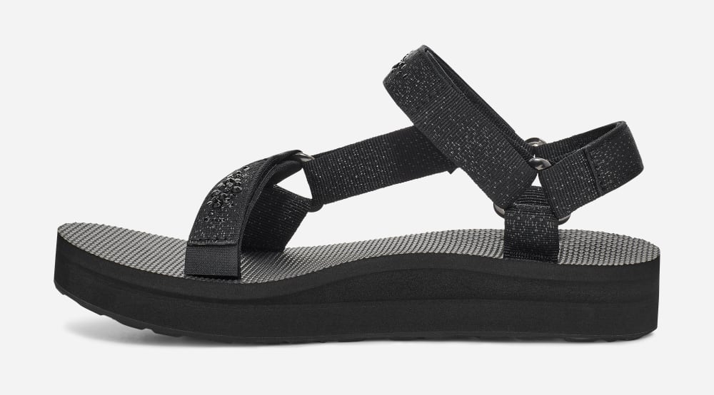 Teva Midform Universal Sandaler Dame Svarte | Norge-9143