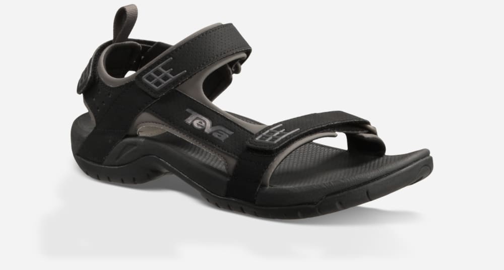 Teva Minam Tursandaler Herre Svarte | Norge-3476