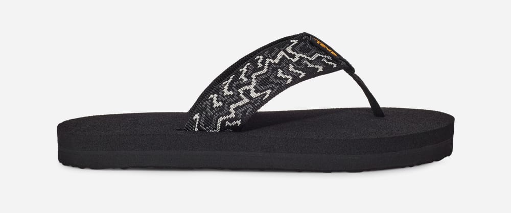 Teva Mush II Flip Flops Barn Svarte | Norge-1537