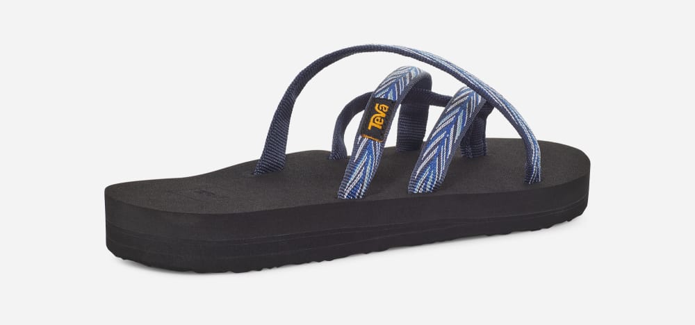 Teva Olowahu Flip Flops Dame Indigo | Norge-7892