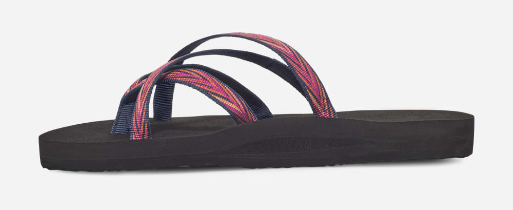 Teva Olowahu Flip Flops Dame Indigo Rosa Lilla | Norge-1034